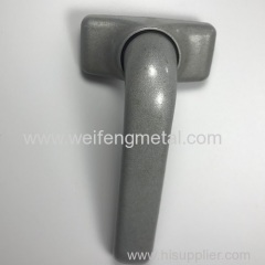 Customized high quality factory aluminum zinc die casting handle