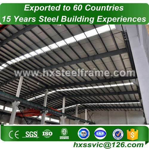 pre engineered workshop and heavy steel workshop pre-made to Asuncion market