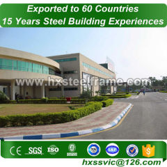 modern prefab commercial buildings made of heavy steel good price