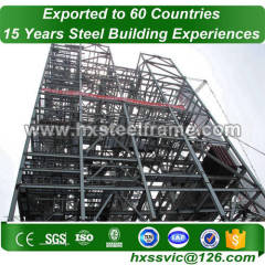 modern prefab commercial buildings made of light guage metal framing with ISO