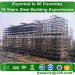 modular commercial buildings made of steel pipe column easy to assembly