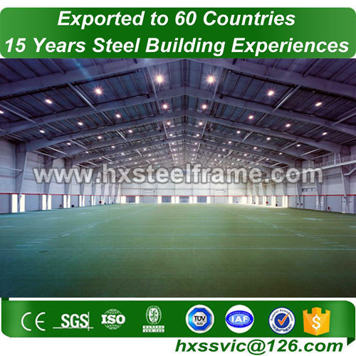 Pre-engineered warehouse and heavy steel workshop recyclable sale to Ankara