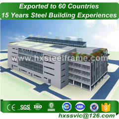steel structure assembly formed 100x60 metal building to ISO code