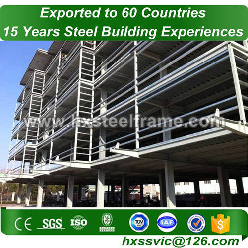 office building made of primary steel element long-span at Conakry area