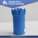 76mm T38 thread drill button bits with drop center face and ballistic buttons