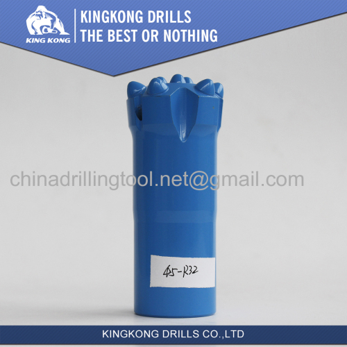 R32 51mm rock drill button bits