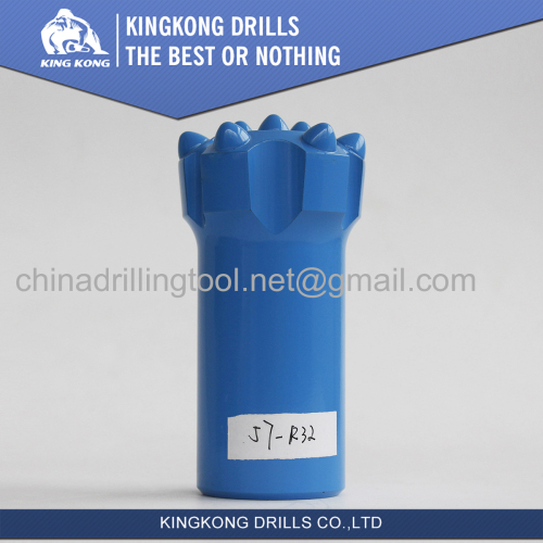 r32-45mm thread rock drill button bit
