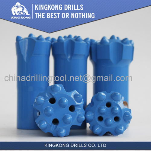 hardness tungsten carbide T45 threaded button bit