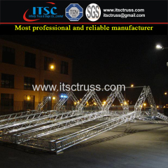 China Fabricated Customized Special A-Shaped Aluminum Roof Truss Rigging Setup