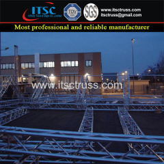 China Fabricated Customized Special A-Shaped Aluminum Roof Truss Rigging Setup