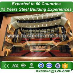 pre manufactured metal buildings made of steel fame use S355JR material