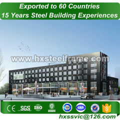 prebuilt shops building and modular commercial buildings wind-resistance