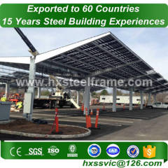 steel tube structure and Pre-engineered Steel Frame produce for Lima buyer