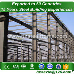 Prefabricated Steel Structure Warehouse by heavy structure fabrication sale to Argentina