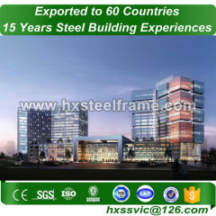 pre structured building systems made of steel frame low cost sell well in Laos