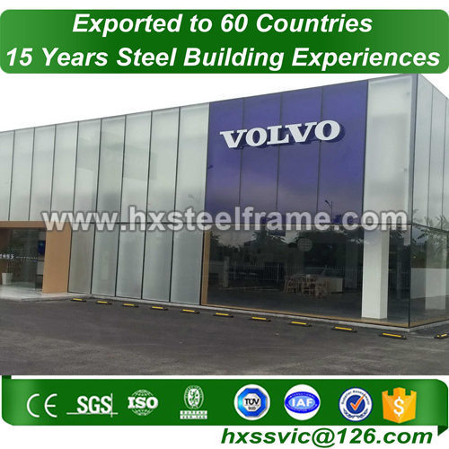 Prefabricated Warehouse and Industrial Structural Steel Workshop ISO standard