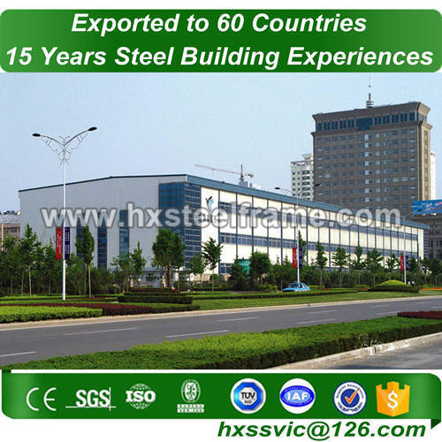 prefabricated warehouse buildings made of prefab steel pre-made