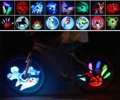 bicycle Programable Spoke Light