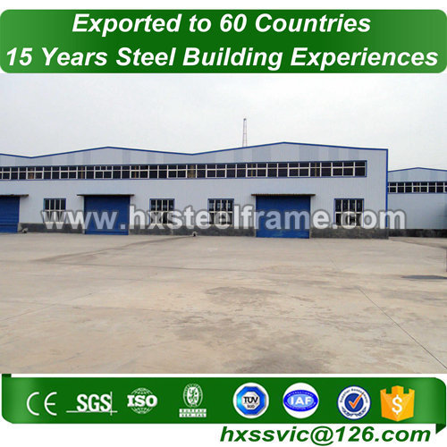 Steel Frame Logistics Warehouse made of steel framming hot Sell sale to London