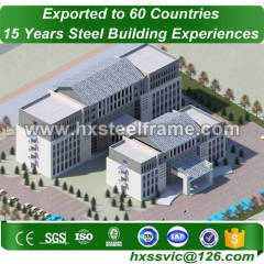 40x50 steel building and prefab steel buildings of fast delivery well blasted