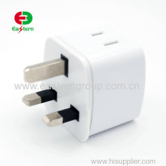 Hot Sale Powerful universal Euro/USA to uk plug adaptor travel adapter