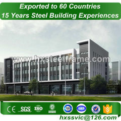 residential steel buildings made of heavy structure heatproof to Maputo market