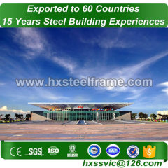 prefabricated building components made of the structure of steel with ASTM