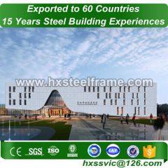 prefabricated building structure and metal building structure of three story