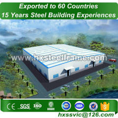 structural steel profiles formed metal outdoor buildings France BV certified