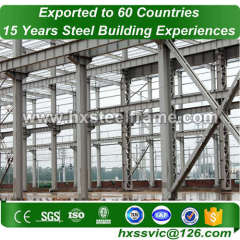 steel structure storage made of Steel Framework low cost hot sale in Kuwait