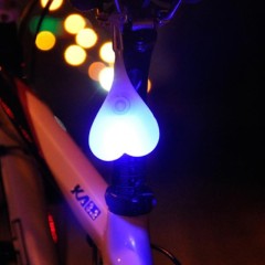 Silicone Waterproof Bicycle Seat back Egg Lamp