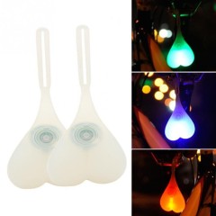 Silicone Waterproof Bicycle Seat back Egg Lamp