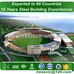 60x40 steel building and prefab steel buildings with ASTM to Rwanda customer