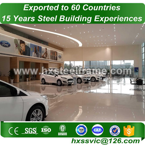 60x50 metal building and prefab steel buildings ISO standard for Nepal client