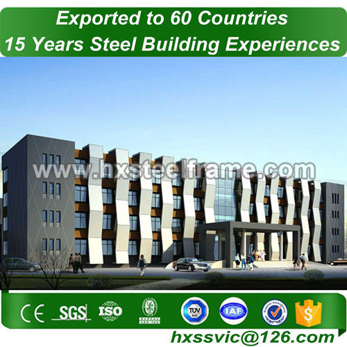 steel frame office buildings by steel fabrication work steel fame for Oman client