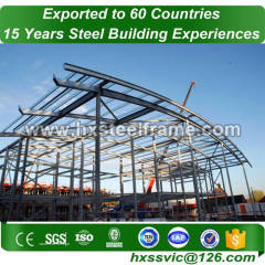 steel frame residential buildings made of steel rigid frame with SGS certificate