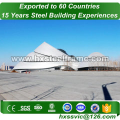 rigid frame steel buildings and metal building structure with CE procedure