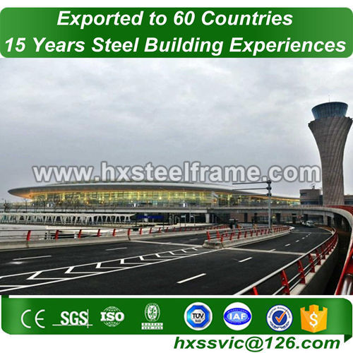 60x120 steel building made of welded H section environmental hot sale in Nepal