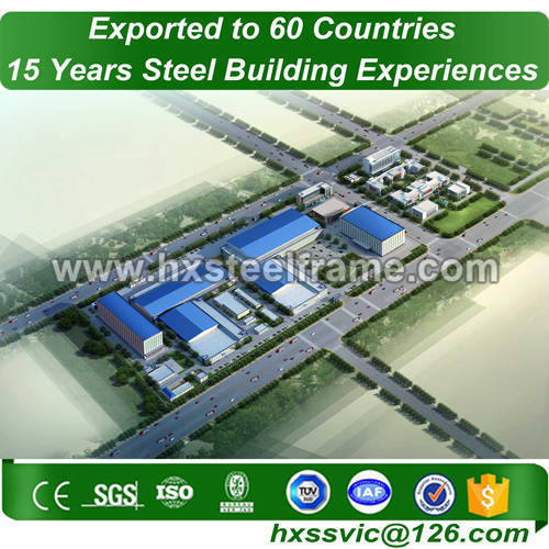 heavy metal fabrication formed steel buildings low cost sale to Congo