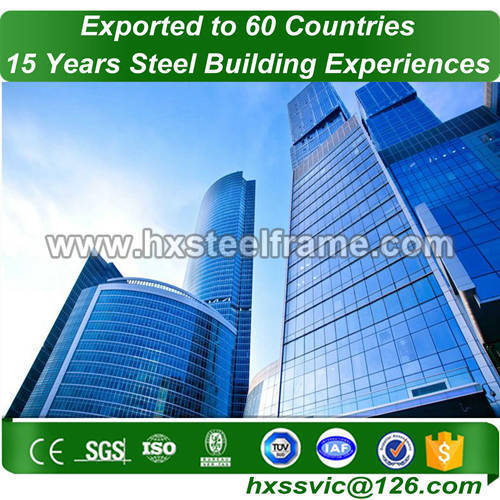 Steel Structure Supermarket and commercial steel framed buildings sale to Oman