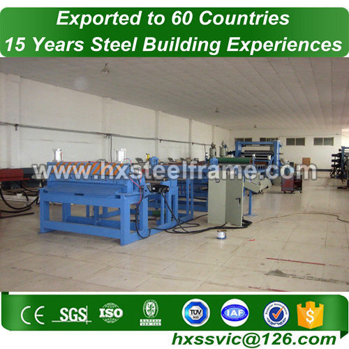 light gauge steel structures formed 40x30 steel building with beautiful style
