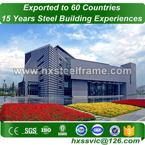 solid steel buildings and metal building structure ISO9001 sale to Porto-Novo