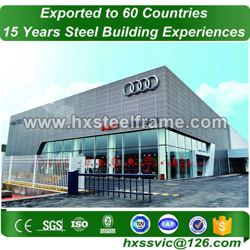 ligth steel frame and prefabricated steel structures for Europe client