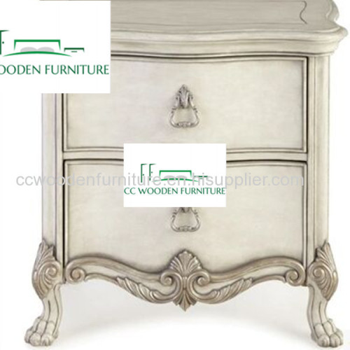 American bedside table classical solid wood bedside table nightstands storage