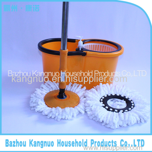 Good quality 360 rotating magic mop Dual Drive spin Mop with stainless steel bucket