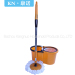 Good quality 360 rotating magic mop Dual Drive spin Mop with stainless steel bucket