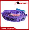 1 ton Polyester webbing slings for lifting