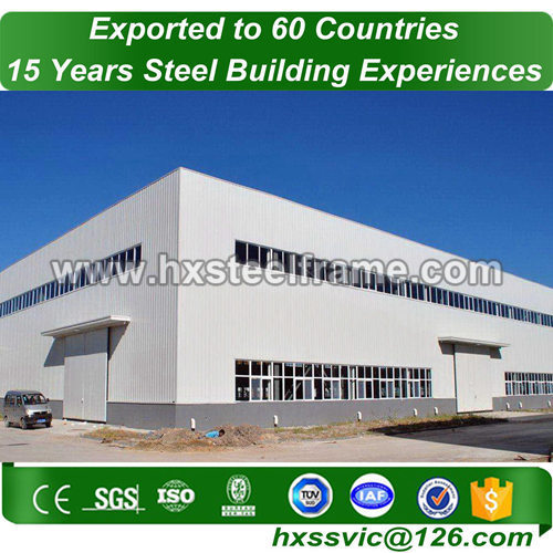 storage metal buildings made of steelstructures multi-span hot sale in Taiwan