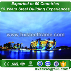 steel building architecture and metal building structure using European steel