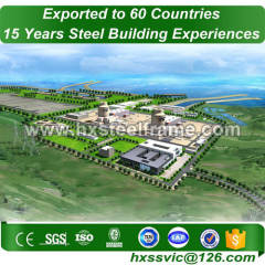 build steel building made of steel a frame cost-saving installed in Algiers